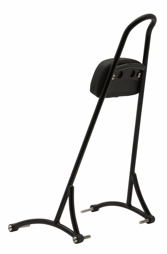 BURLY BRAND TALL SISSY BAR W/ PAD BLACK XL 04-22