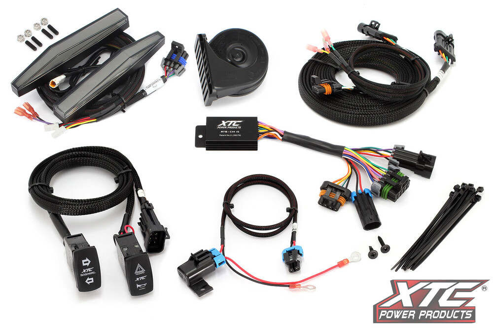 AUTO TURN SIGNAL KIT W/ HORN AND FRONT DRL LIGHTS CAN