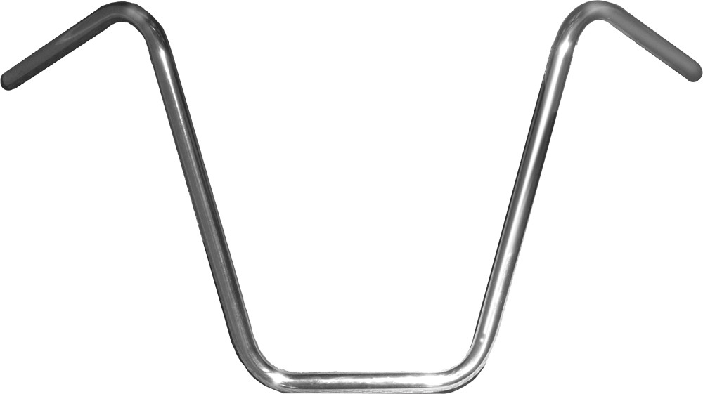 EMGO 7/8" HANDLEBAR APE HANGER 16" RISE CHROME
