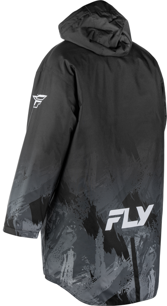 FLY RACING PIT COAT BLACK S/M
