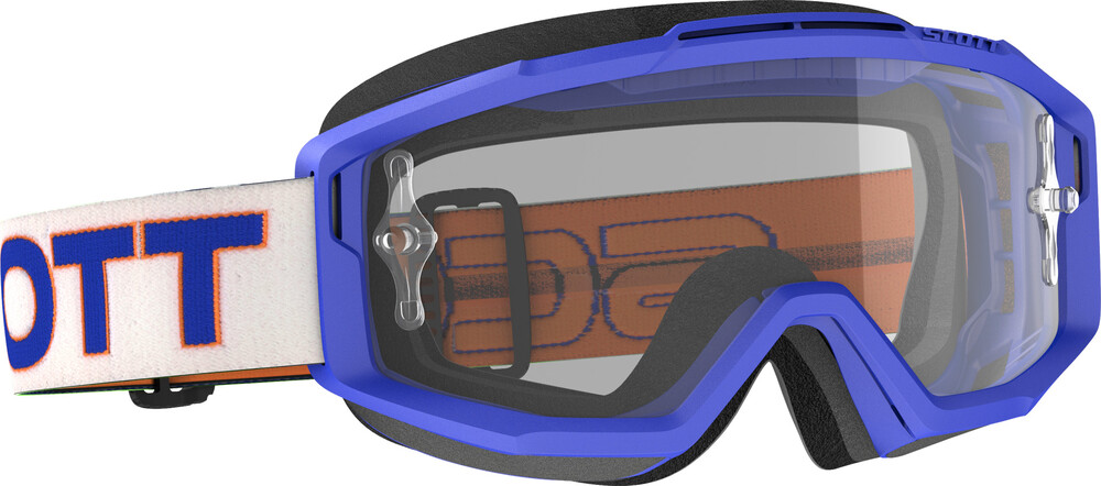 Scott Split OTG Goggle — White/Blue