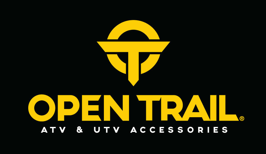OPEN TRAIL HEADER SIGN SINGLE SIDED W/ VELCRO 13"