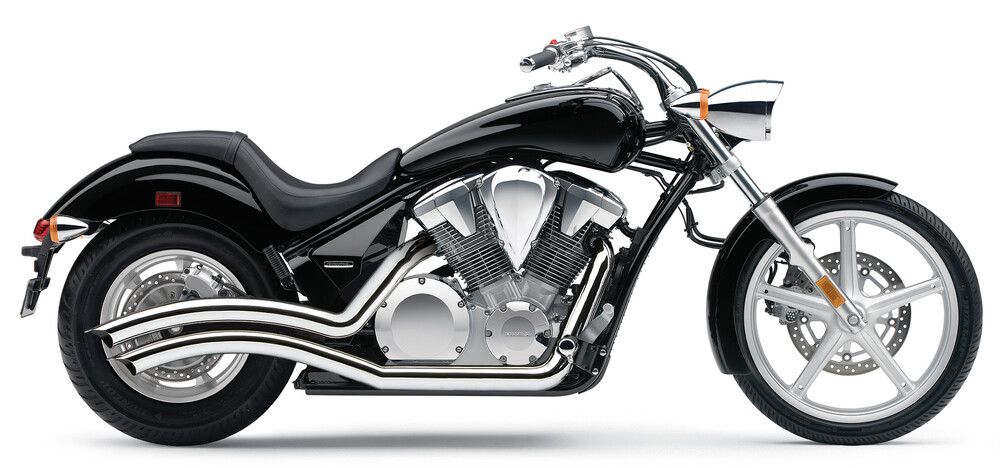 COBRA SPEEDSTER SWEPT F/S CHROME HON VT1300CR/CS/CT/CX 10-19