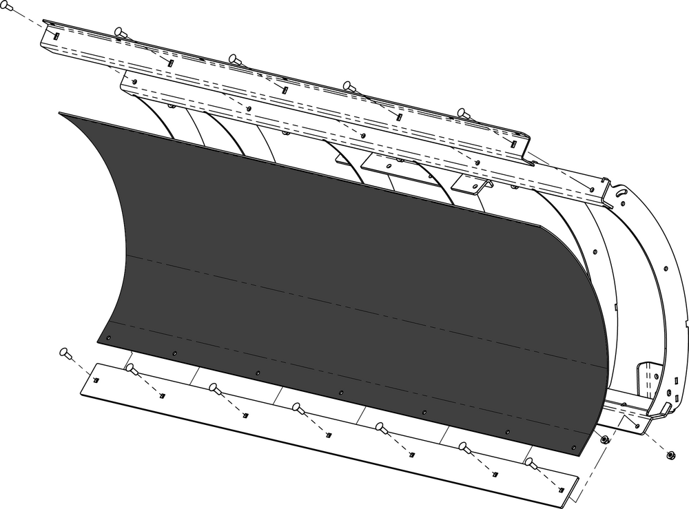 KFI Pro-Poly Replacement Plow Blade