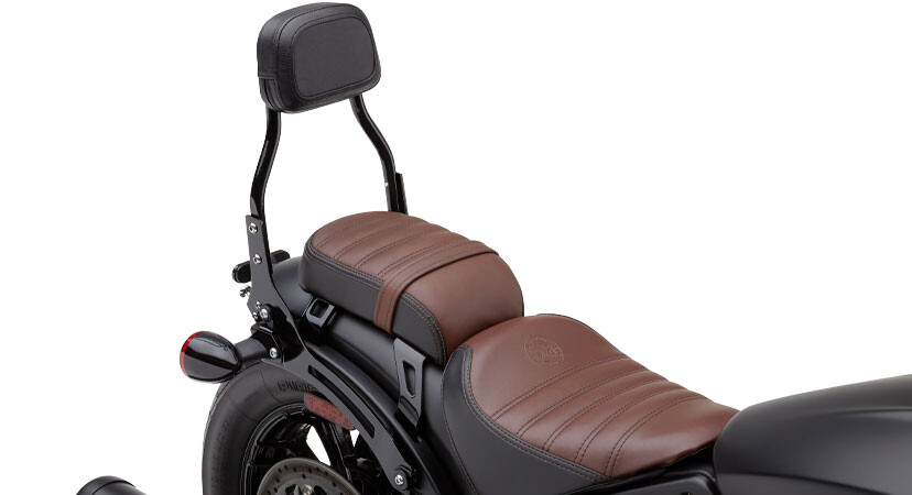 COBRA DETACH BACKREST MINI BLACK SCOUT BOBBER 18