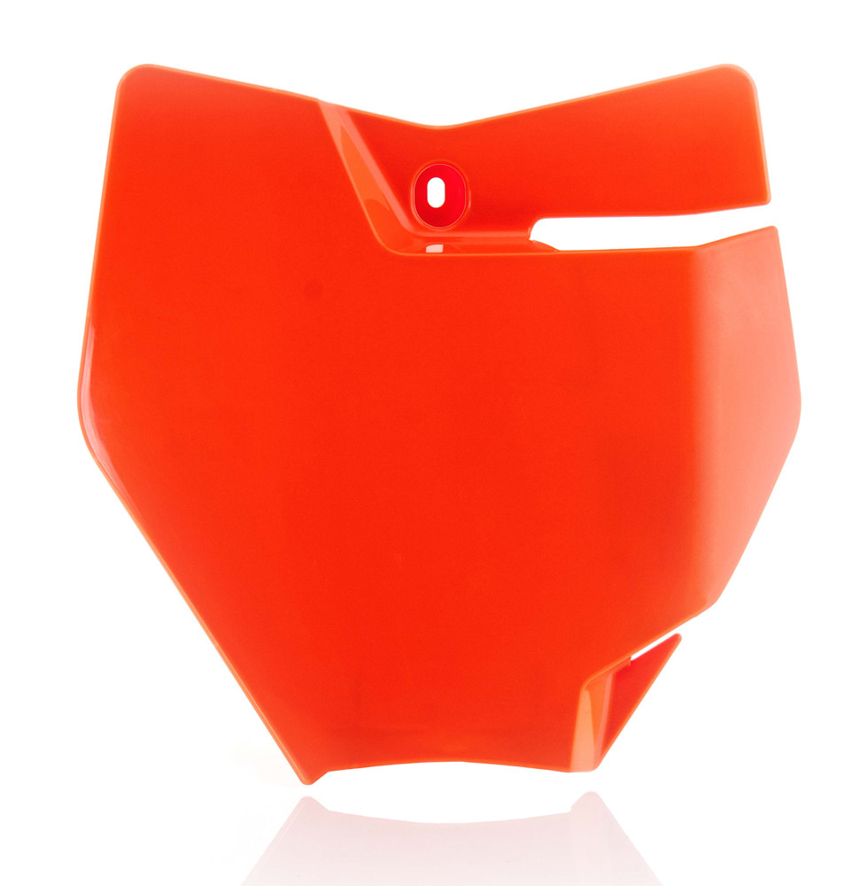 ACERBIS FRONT NUMBER PLATE ORANGE