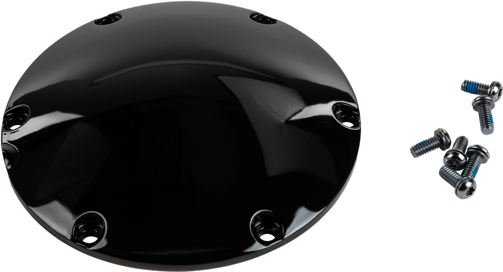 HARDDRIVE SMOOTH DERBY COVER GLOSS BLACK XL 04-20