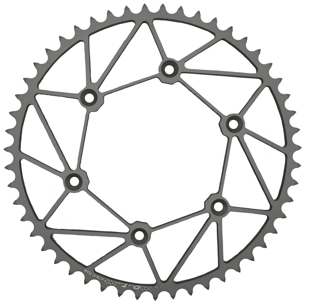 REAR  SPROCKET  CHROMOLY 50T-520 RAW KAW