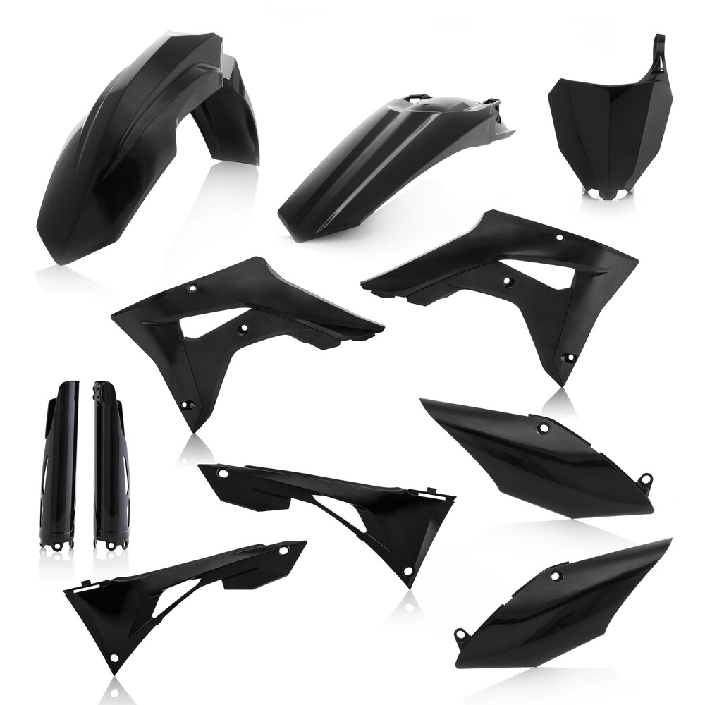 ACERBIS FULL PLASTIC KIT BLACK
