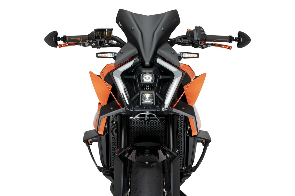 PUIG DOWNFORCE SIDE SPOILERS MATT BLACK KTM