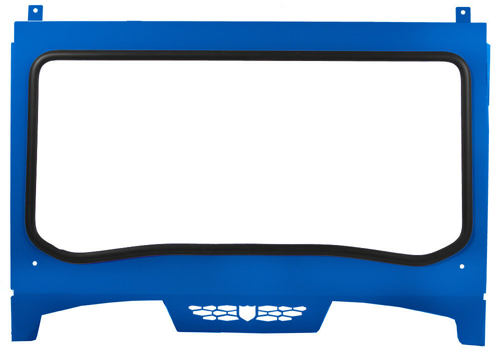 ASYLUM FRONT WINDSHIELD W/PCKT POLARIS BLUE