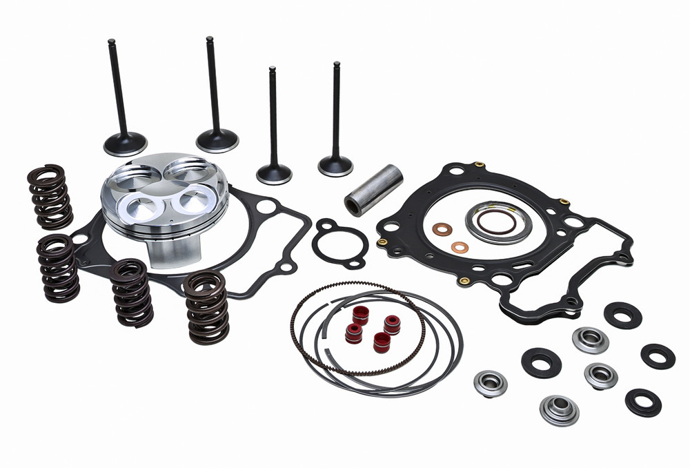 KPMI TOP END SERVICE KIT SS VALVE CONVERSION W/SPRINGS