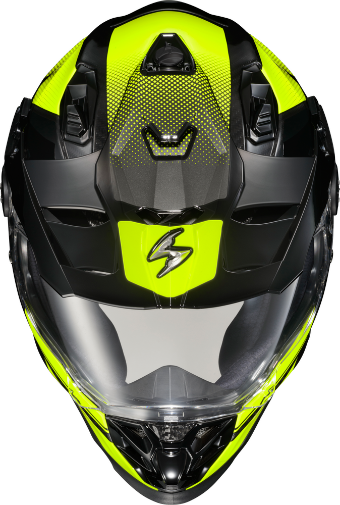 SCORPION EXO XT9000 CARBON FULL-FACE HELMET TRAILHEAD HI-VIS XL