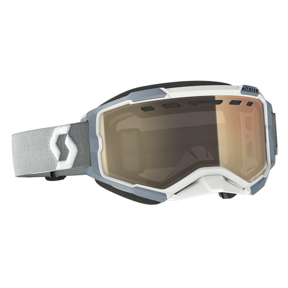 Scott Fury Goggle — White/Grey