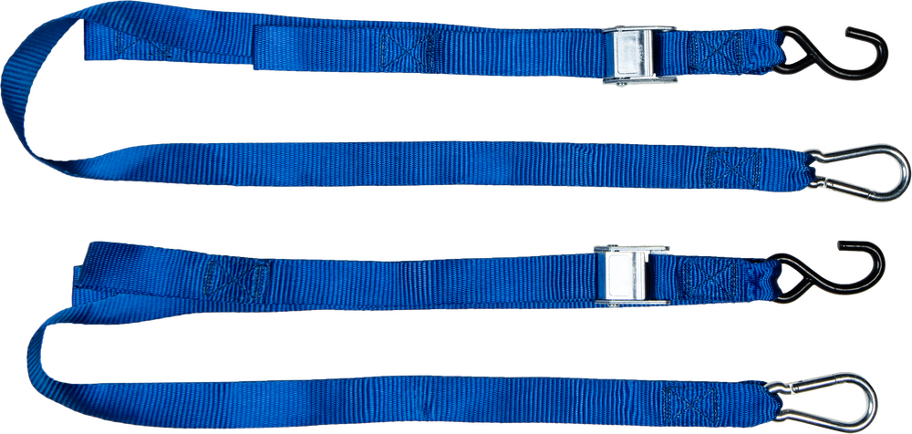 Fire Power 1.5" X 6' Tie-Down Soft-Tie Blue 2/PK