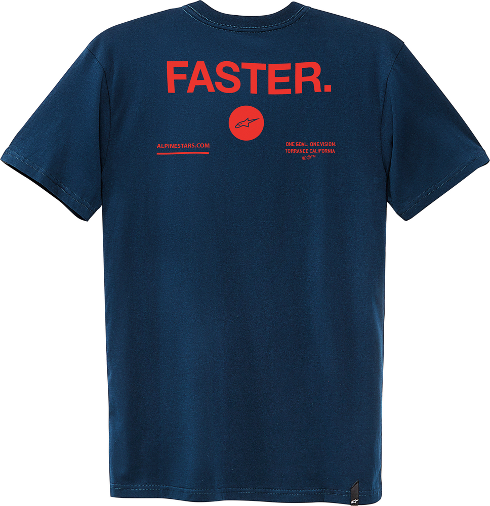FASTER TEE NAVY 2X