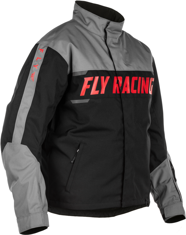 Fly Racing Outpost Float Jacket (2027) — Red/Grey/Black