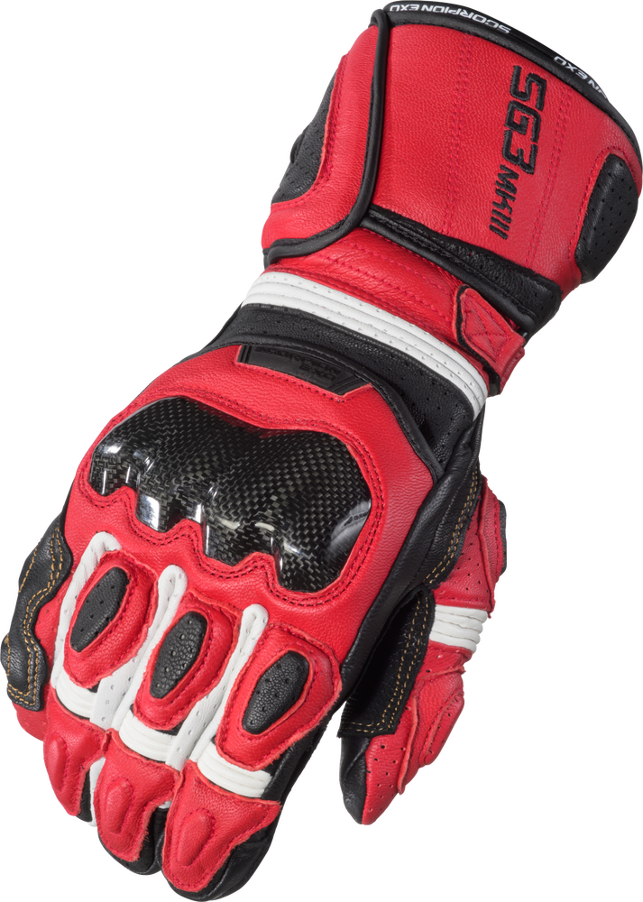Scorpion EXO SG3 MK III Gloves — Red