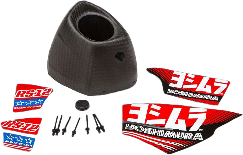 Yoshimura RS-12 End Cap Kit