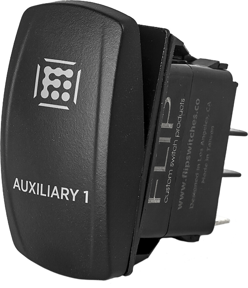 FLIP PROLINE ROCKER SWITCH AUX2 PRO SERIES BACKLIT
