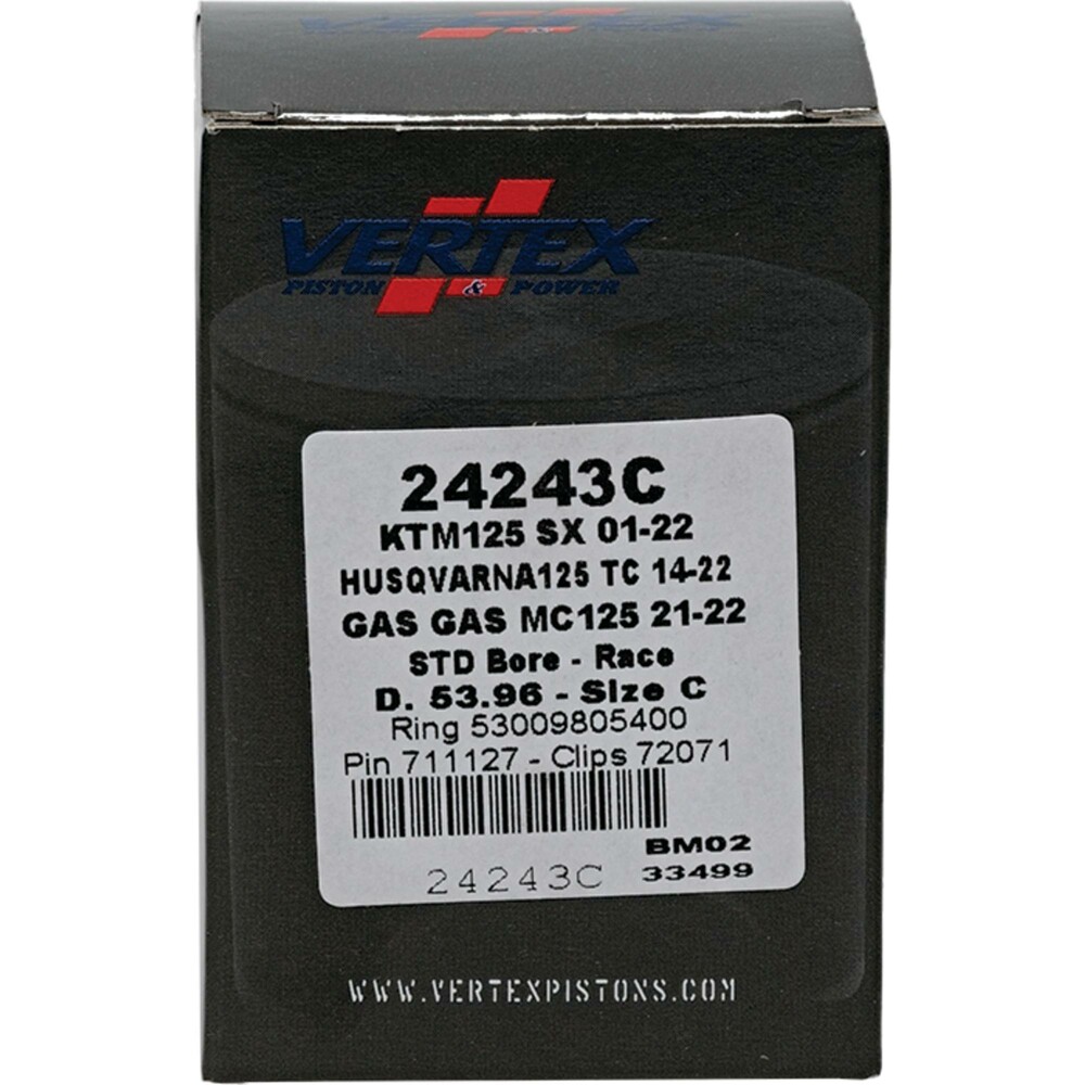 VERTEX PISTON KIT CAST RACE 53.96/STD HUSQ/KTM