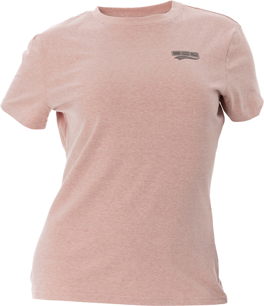 DSG CASUAL LOGO TEE HEATHERED TERRACOTTA XL