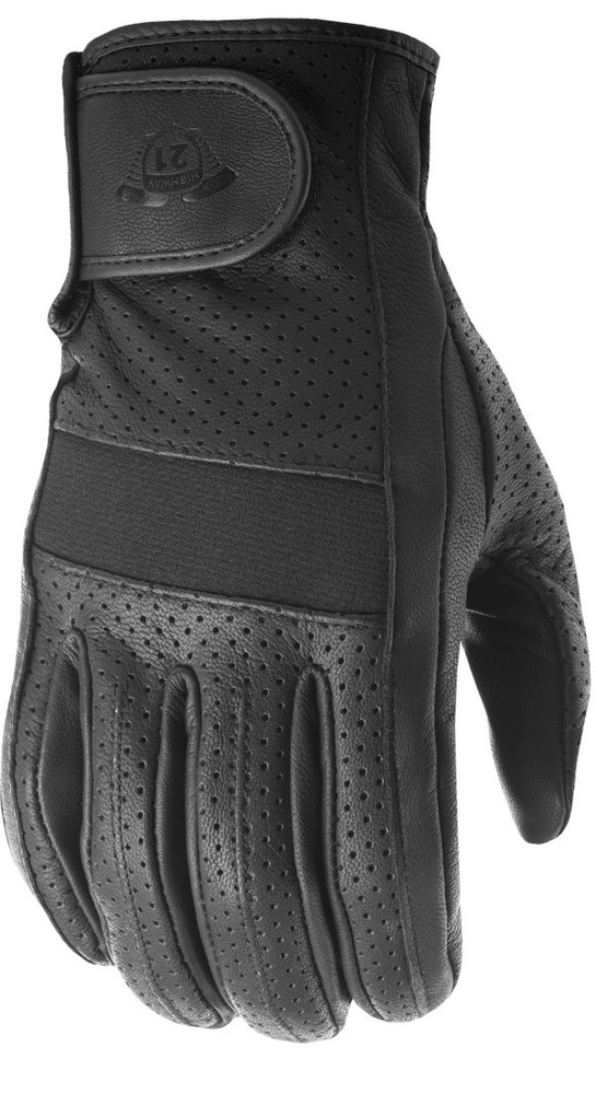 HIGHWAY 21 JAB PERFORATED GLOVES BLACK 3X