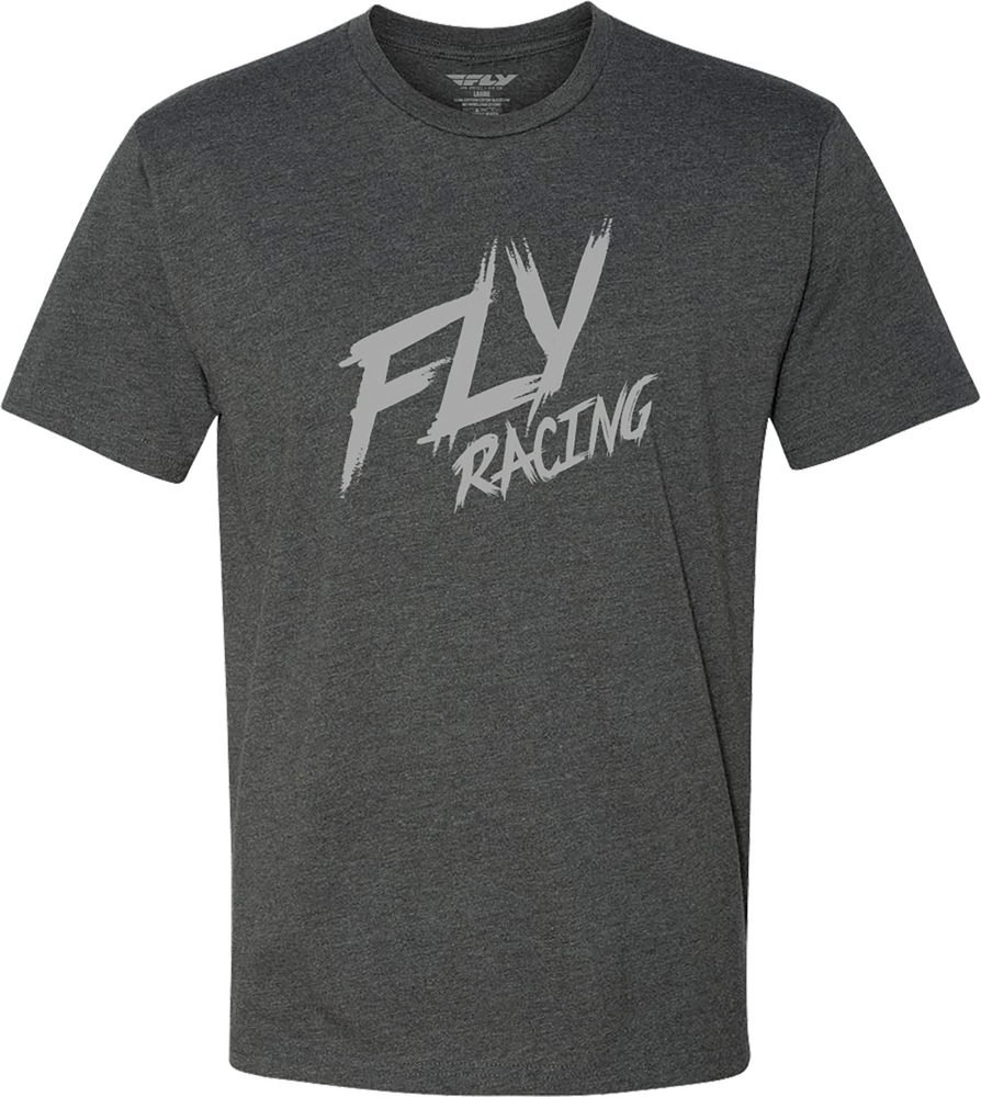 FLY BRAWL TEE CHARCOAL LG