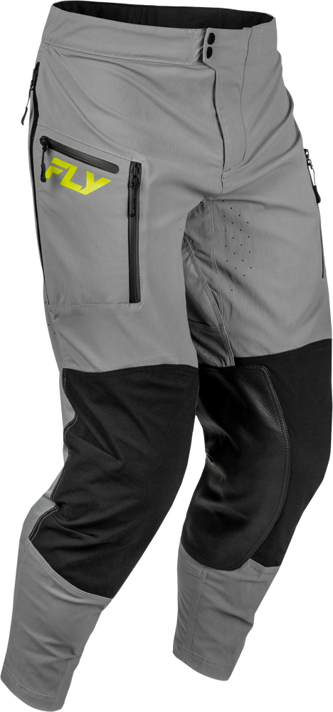Fly Racing Patrol Elite Pants (2027) — Grey/Black/Hi-Vis Yellow