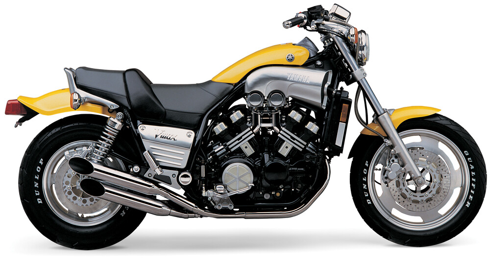 COBRA BLVD SLASHCUT SLIP ON CHROME YAM VMAX