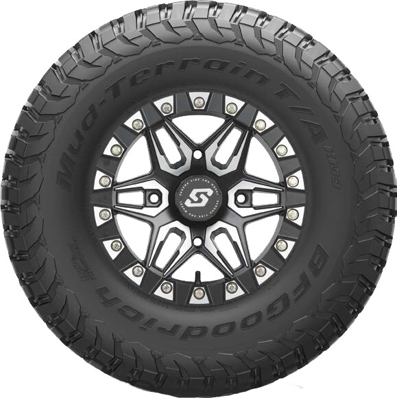 BFGOODRICH TIRE MUD TERRAIN KM3 F/R 30X10R14 RADIAL PR8