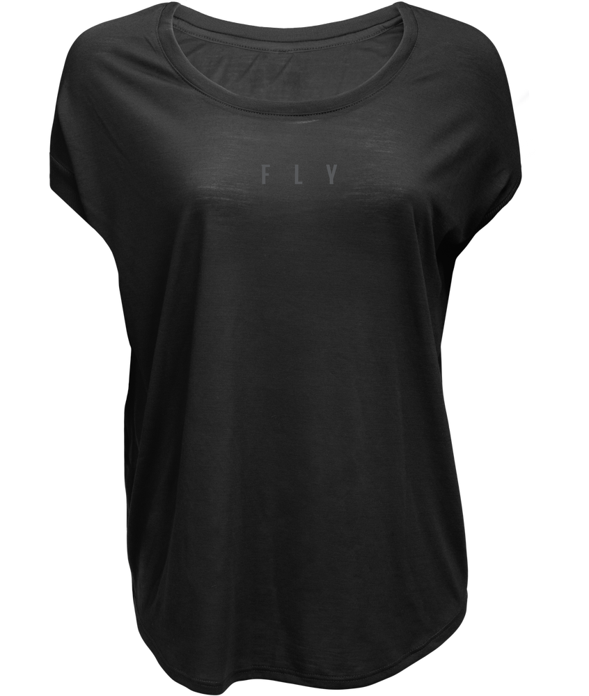 WOMEN'S FLY BREEZY TEE BLACK XL