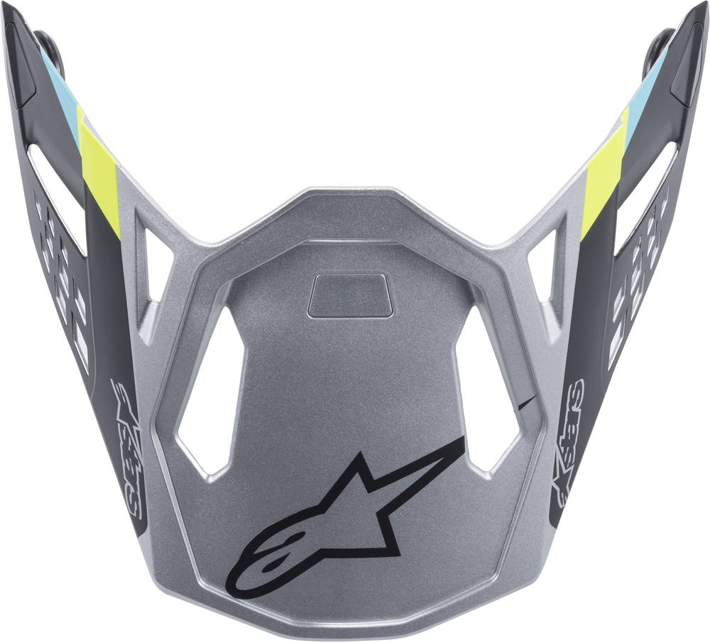 M8 CONTACT HELMET VISOR SILVER/BLACK