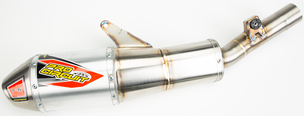 PRO CIRCUIT T-6 STAINLESS SLIP-ON HON