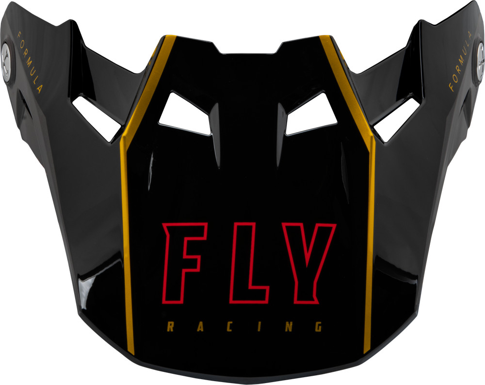 Fly Racing Formula Carbon Tracer Visor — Gold/Black