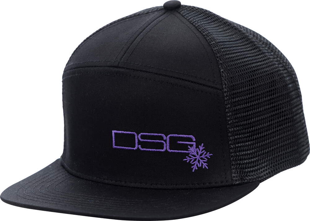 Dsg Flat Brim Cap — Black