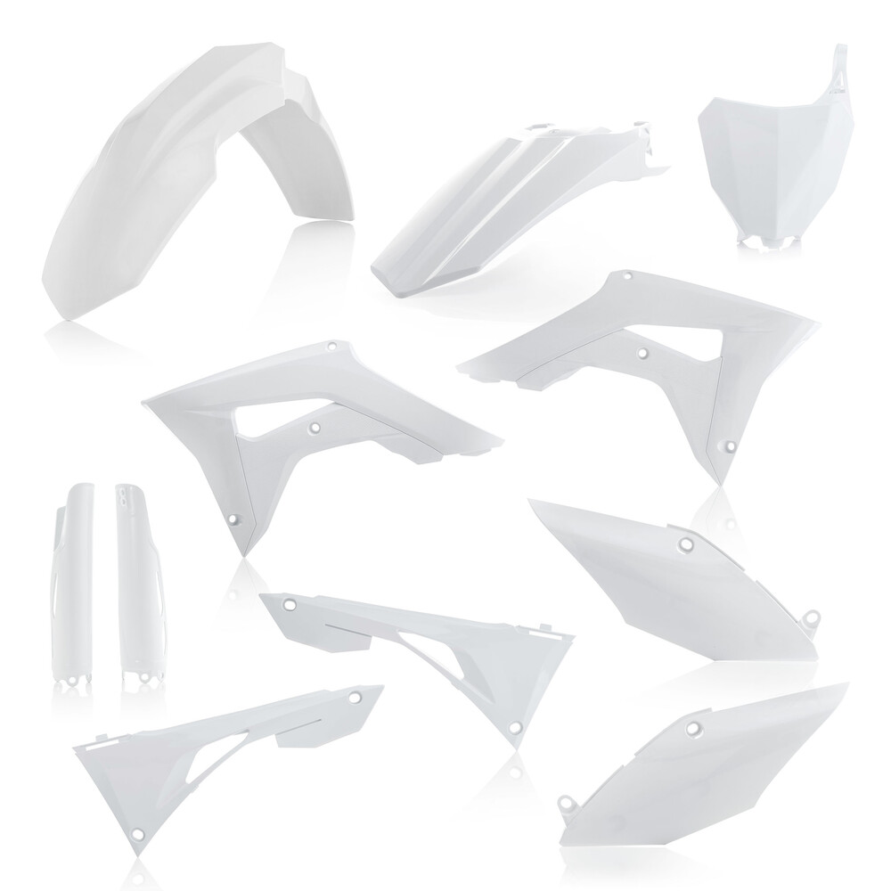 ACERBIS FULL PLASTIC KIT WHITE