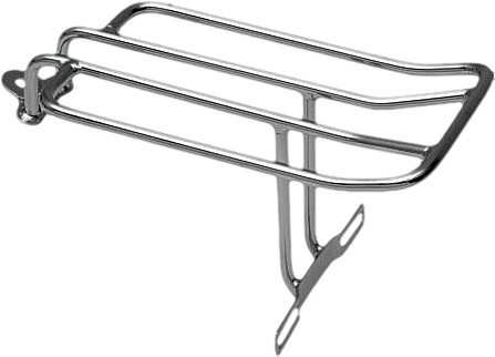 HARDDRIVE LUGGAGE RACK CHROME 9-1/2"L X 6"W