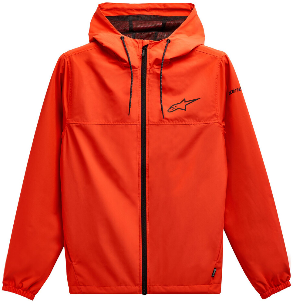TREQ WINDBREAKER WARM RED/BLACK 2X