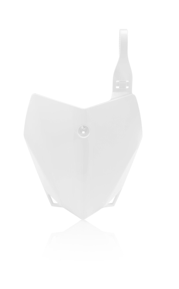 ACERBIS FRONT NUMBER PLATE WHITE