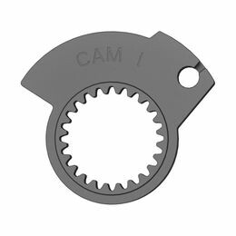 SCOTT SX2 LOCK-ON CAM 1 BLACK