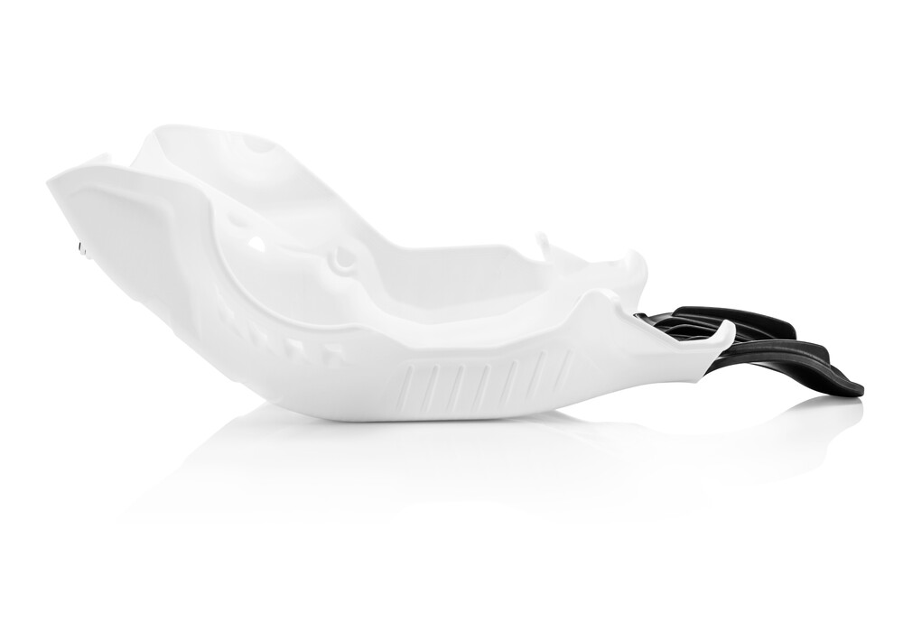 ACERBIS SKID PLATE WHITE/BLACK