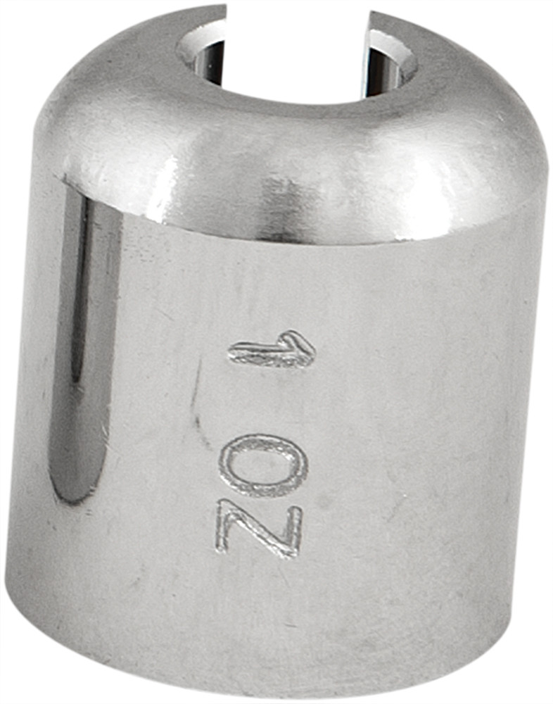 K&L SPOKED WHEEL WEIGHTS CHROME 1 OZ 10/PK