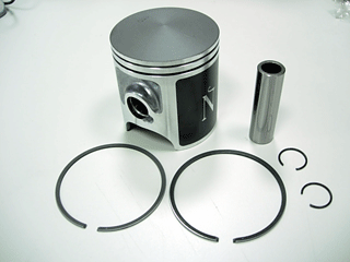 PISTON KIT TWIN CYLINDER 63.95/STD 11:1 YAM