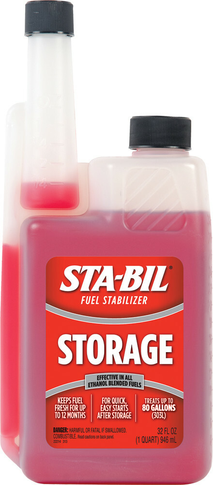 STA-BIL FUEL STABILIZER 32OZ 6/CASE