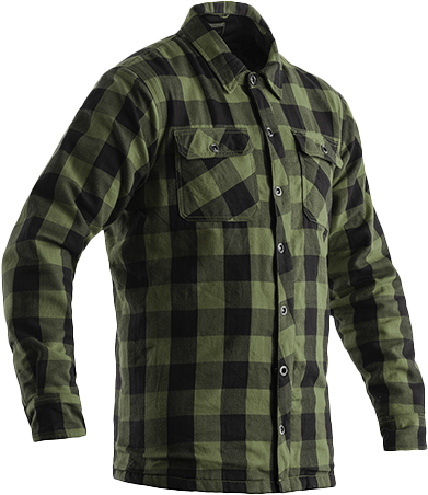 LUMBERJACK CE SHIRT GREEN CHECK TEXTILE XS