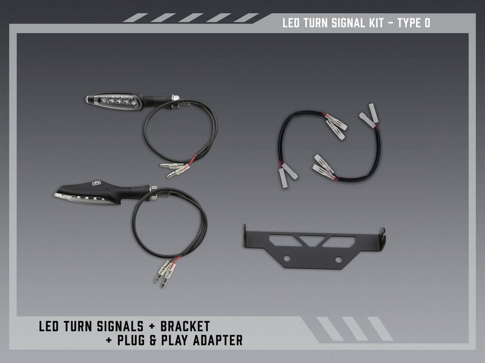 FE V2 STND LED TURN SIG KIT TYPE O TRI