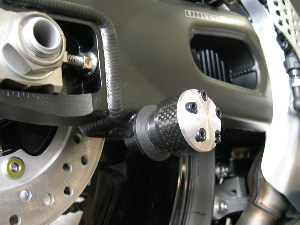 Shogun Swingarm Sliders Black