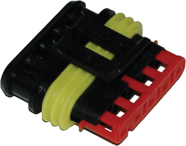 NAMZ CUSTOM CYCLE EXHAUST SENSOR CONNECTOR HD 72012-07 07-UP