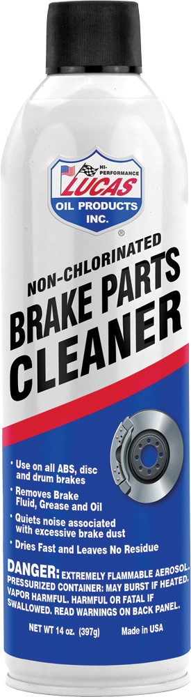 LUCAS BRAKE PARTS CLEANER 14OZ